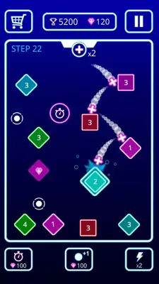 Bombs Drops - Physics balls android App screenshot 2